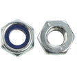 Låsemutter med nylonring DIN985. Elektrolytisk forsinket. Kvalitet 6. Korrosjonsklasse: C1 - Kun innendørs i oppvarmede bygninger med ren atmosfære. image