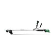 Effektiv 36V gresstrimmer CG36DC, med kuttediameter 440 mm. Tre hastigheter og børsteløs sterk motor. Ryddesagblad inkludert. TEKNISKE DATA Nominell spenning: 36V Batterifeste: Slide Antall batterier: 0 Med batterilader: Nei Maks kuttekapasitet: 440 mm Hastighet ubelastet: 3.000/4.700/6.000 o/min Dimensjon (L x B x H): 1840x627x482 mm Vibrasjonsnivå ah m/s2: Vibrasjonsusikkerhet K m/s2: Lydtrykknivå dB(A): Lydeffektnivå dB(A): Vekt uten batteri: 4,4 kg image