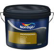 Professional Epoxy Gulv er en 2-komponent vannbasert Epoxy gulvmaling beregnet for betonggulv, men kan også brukes på gulv av tre eller sponplater. Egnet for gulv utsatt for mekanisk og kjemisk påkjenning i bolig, industri og handel. Nye betonggulv skal være tørre og rene fra støv, olje og andre urenheter og herdet minst en uke. Sementhud fjernes ved sliping, sandblåsing eller syrevask. Ved overmaling av tidligere maling skal flaten rengjøres. Mattslipes og løstsittende maling fjernes. Ved grunning på su...