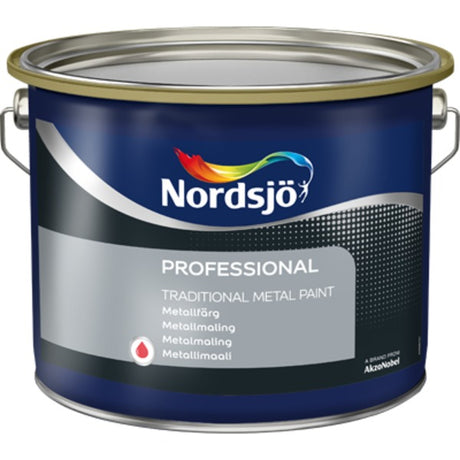 Professional Traditional Metal Paint er en rustbeskyttende maling til jern, stål og metall utendørs. image