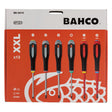Bahco ergonomisk skrutrekkersett i 13 deler, for Phillips-, Pozidriv-, spor- og Torx-skruer. Innhold: 3 spor, 2 spor (1000V), 1 Phillips, 2 Pozidriv, 1 Pozidriv (1000V) og 4 Torx image