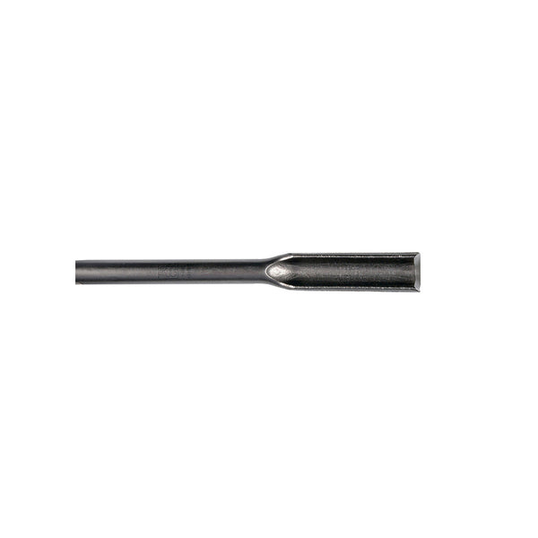 Premium hullmeisel Egnet for meisling av hull eller kanaler for rør og kabler. 22x250 mm, SDS+. TEKNISKE DATA Utførelse: Hullmeisel Form: BRett Bredde skjære/kant: 22 mm Lengde: 250 mm Verktøyfeste: SDS-plus image