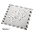 Design Slukrist Peridot 20x20cm børstet syrefast stål image