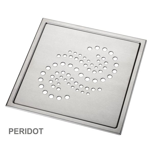 Design Slukrist Peridot 20x20cm børstet syrefast stål image